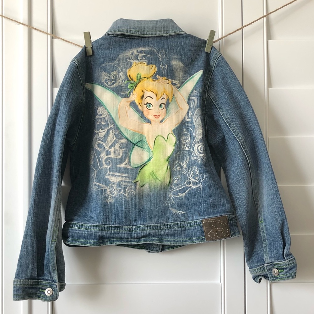 Disney Tinkerbell Jean jacket M 7/8